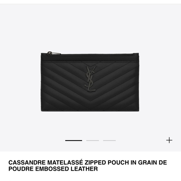 YSL Zipped Pouch - Picture 13 of 13